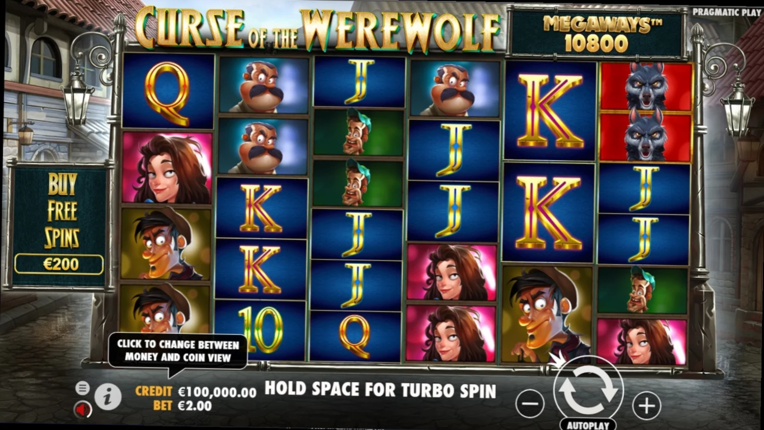 Curse of the Werewolf Megaways